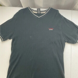 Tommy jeans ribbed Tshirt, v neck